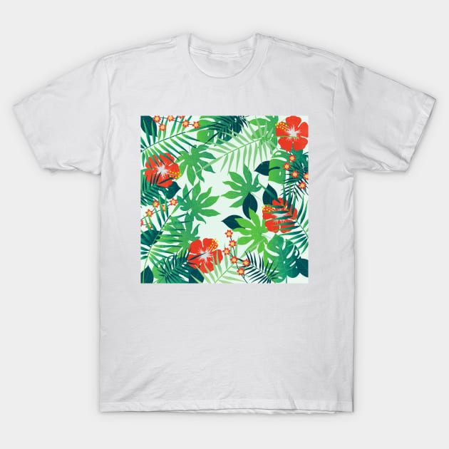 Tropical Jungle T-Shirt by Makanahele